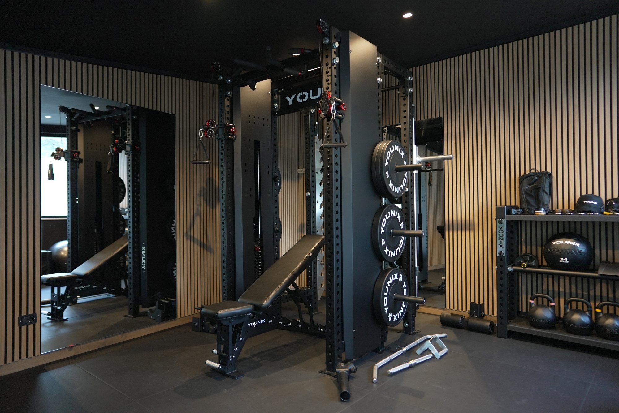 Younix installation — private home gym